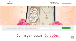 Desktop Screenshot of championrelogios.com.br